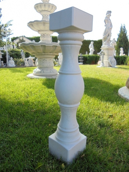 Baluster für Balustrade, Höhe 73 cm, Park & Gartendekoration, Steinguss, Geländer