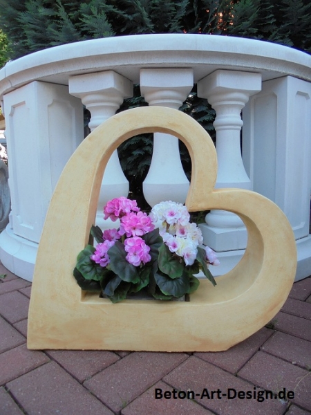 Pflanzkasten, Steinkübel, Pflanzschale, Steinvase, Amphore