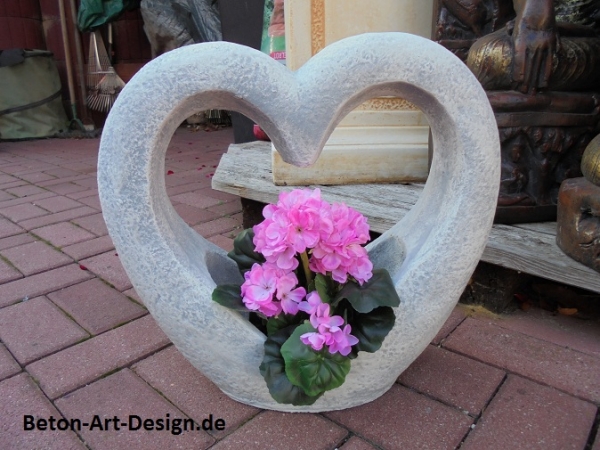 Herz, Pflanzkasten, Pflanzschale, Amphore, Blumenschale