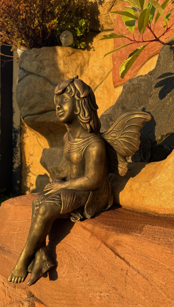 Elfenfigur, Gartenfigur, Betonfigur