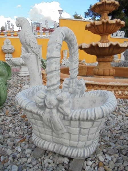 Pflanzschale, Steinvase, Amphore, Gartendekoration