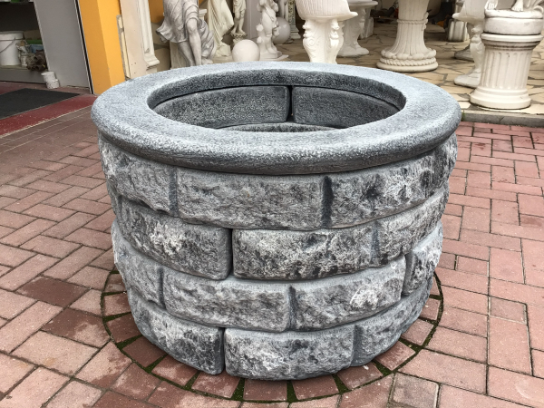 Steinbrunnen, Ziehbrunnen, Brunnenring