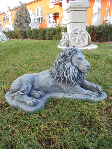 Löwe Steinfigur, Statue, Gartendekoration