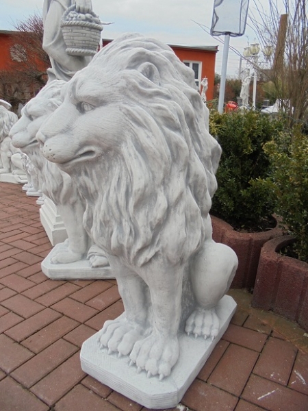 Löwe Steinfigur, Statue, Gartendekoration
