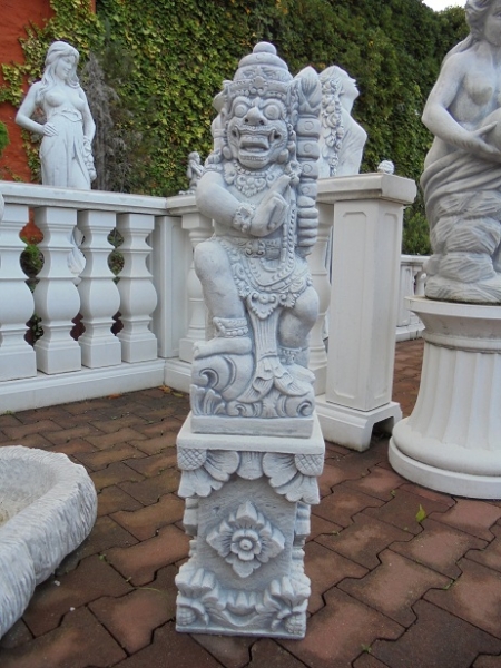 Bali Krieger Statue, Skulptur, Steinfigur, Gartenfigur