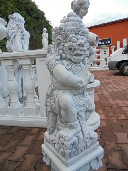 Bali Krieger Statue, Skulptur, Steinfigur, Gartenfigur