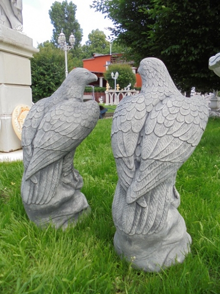 Adler Statuen, Steinfiguren, Skulpturen, Gartendekoration