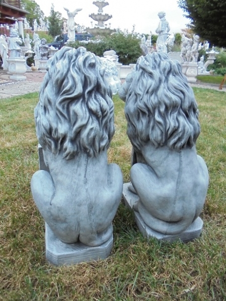 Steinfiguren Set, Gartenfiguren, Skulpturen, Statuen