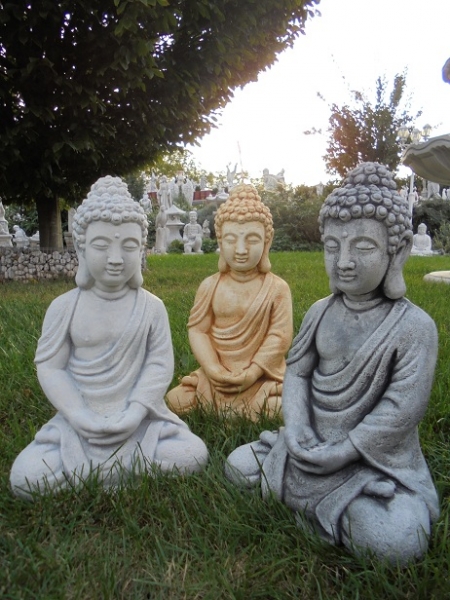 Buddha, Skulptur, Steinfigur, Gartenfigur