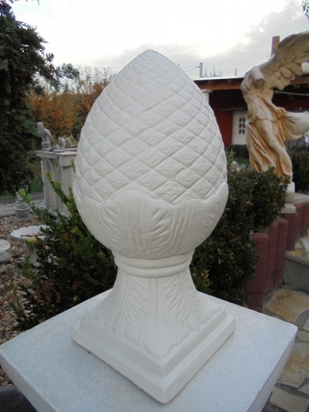 Pinienzapfen, Pfeilerschmuck, Obelisk, Pfeilerkappe, Gartendekoration