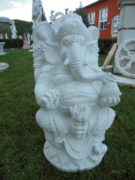Ganesha, Elefantenbuttha, Steinfigur, Statue