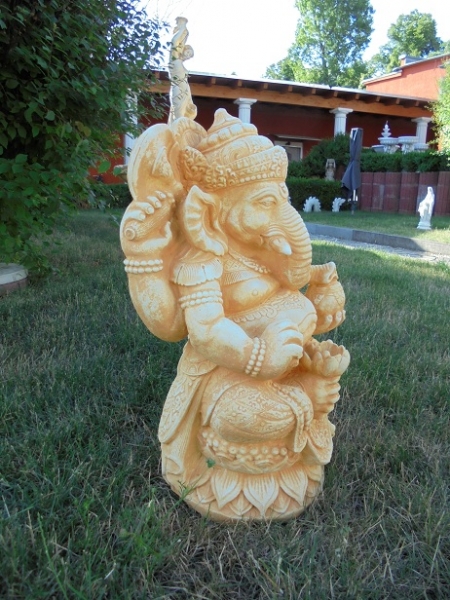 Ganesha, Elefantenbuttha, Steinfigur, Statue