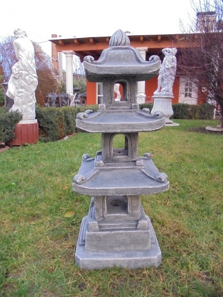 Steinlaterne, Japan Lampe, Feng Shui, Vogelhaus, Skulptur, Teehaus
