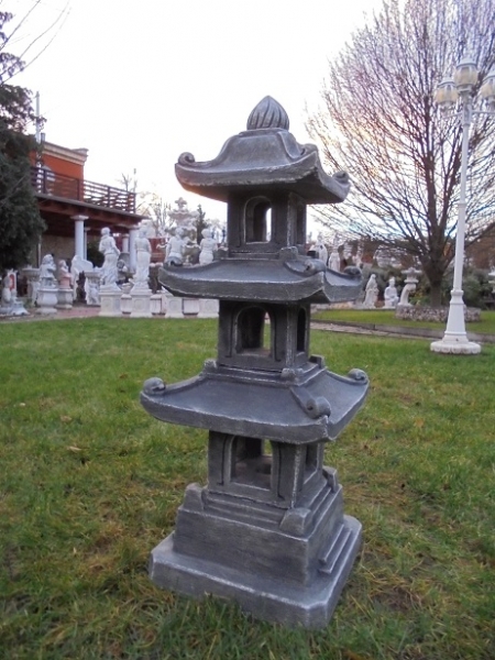 Japan Lampe, Gartendekoration, Skulptur, Steinlaterne