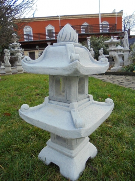Steinlaterne, Japan Lampe, Feng Shui, Vogelhaus, Skulptur, Teehaus