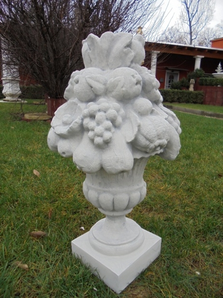 Pfeilerschmuck, Schmuckamphore, Vase, Pfeilerabdeckung, Park & Gartendekoration, Amphore