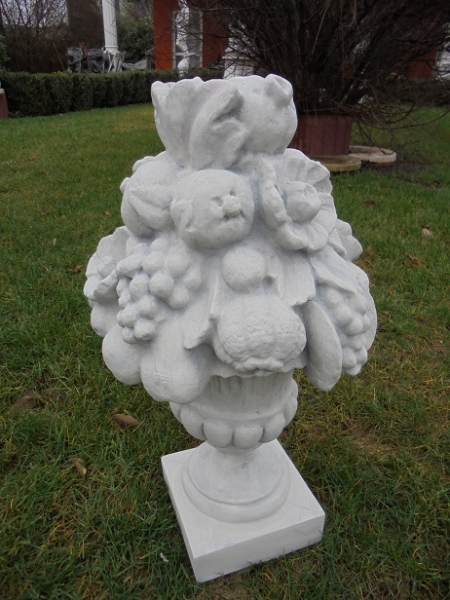Pfeilerschmuck, Schmuckamphore, Vase, Pfeilerabdeckung, Park & Gartendekoration, Amphore