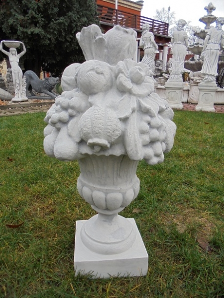 Pfeilerschmuck, Schmuckamphore, Vase, Pfeilerabdeckung, Park & Gartendekoration, Amphore
