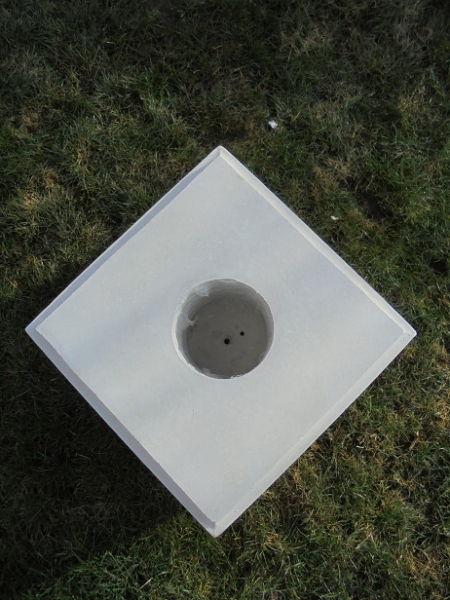 Säule, Betonsäule, Steinsäule, Gartensäule, Kapitel, Basis