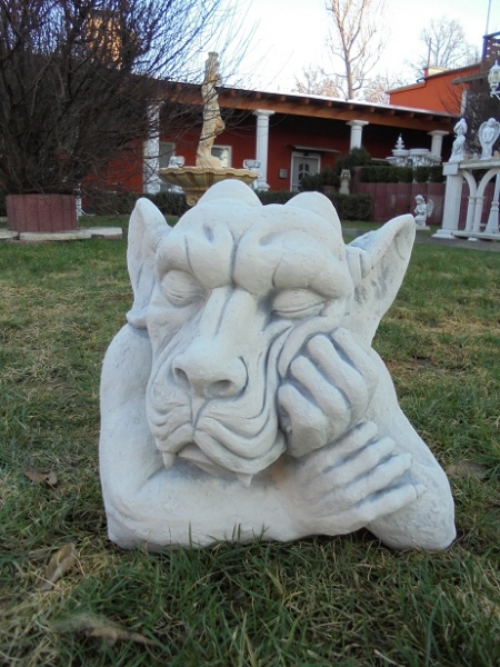 Gargoyle, Statuen, Steinfiguren, Skulpturen, Gartenfiguren
