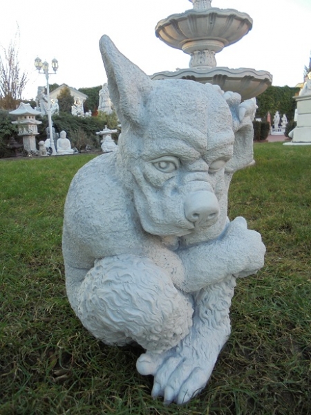 Gargoyle, Statuen, Steinfiguren, Skulpturen, Gartenfiguren