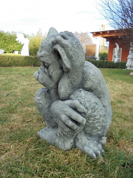Gargoyle, Statuen, Steinfiguren, Skulpturen, Gartenfiguren