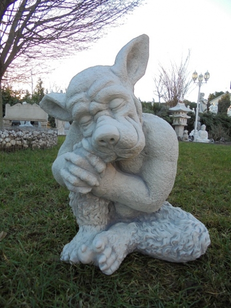 Gargoyle, Statuen, Steinfiguren, Skulpturen, Gartenfiguren