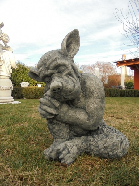 Gargoyle, Statuen, Steinfiguren, Skulpturen, Gartenfiguren