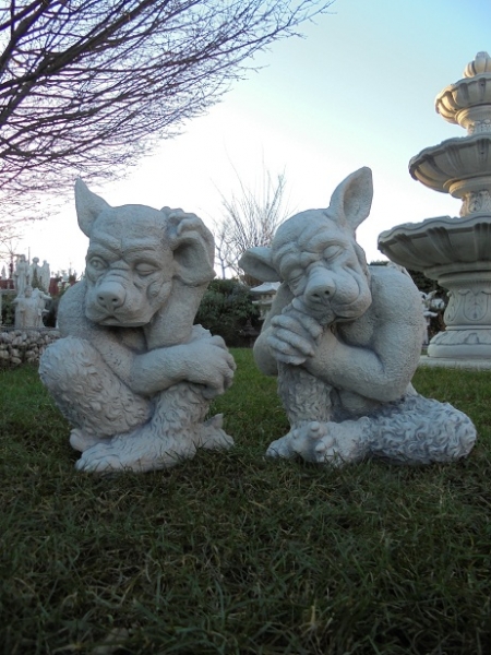 Gartenfiguren, Steinfiguren, Statuen, Skulpturen, Gartendekoration