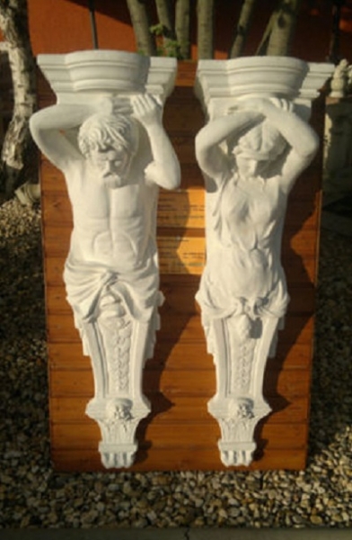 Konsole, Fassadenstuck, Fensterbank Konsole, Fassadenschmuck, Stuck, Gipsstuck