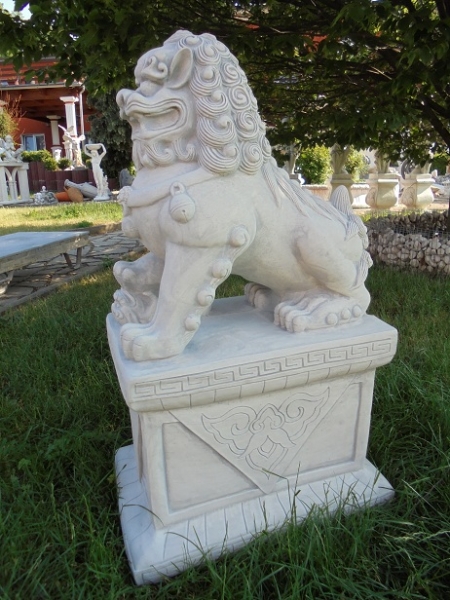 Löwe Steinfigur, Statue, Gartendekoration