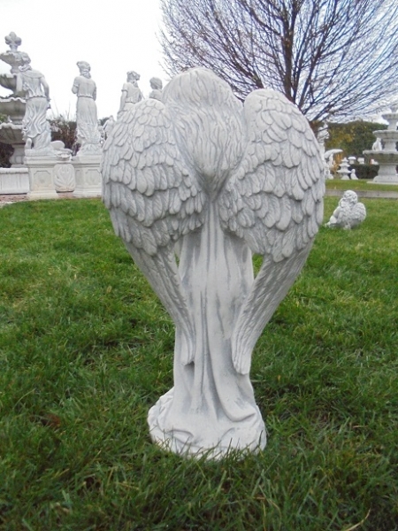 Engel, Steinfigur, Statue, Gartenfigur, Steinguss, Skulptur, Gartendekoration