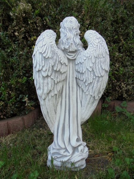Engel, Steinfigur, Statue, Gartenfigur, Steinguss, Skulptur, Gartendekoration