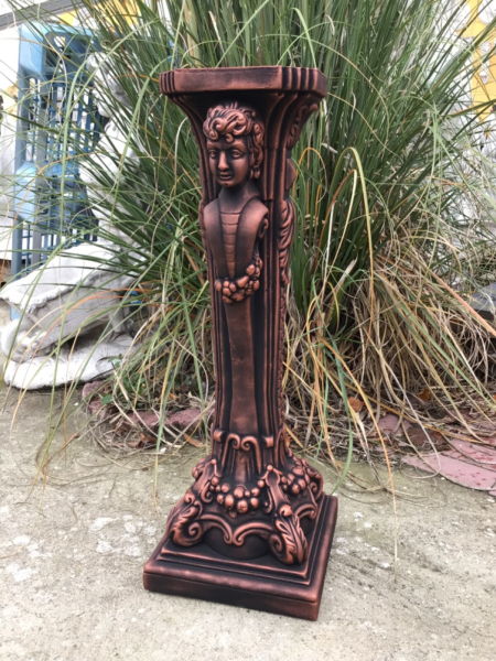 Figurensockel, Säule, Podest, Steinguss, Winterhart