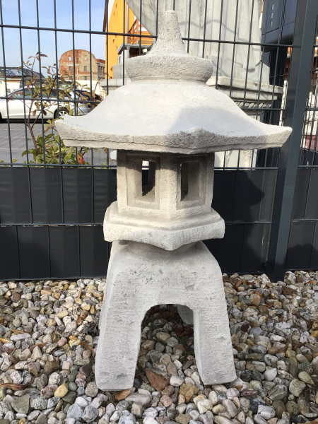 Steinlaterne, Japan Lampe, 80 cm, Feng Shui, Gartendekoration