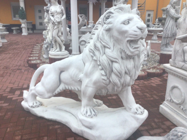 Steinfigur-Löwe-XXL-Gartenfigur-Skulptur-Statue