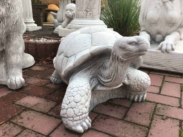Steinfigur XXL Schildkröte, Steinguss, Statue, Gartenfigur 86 kg