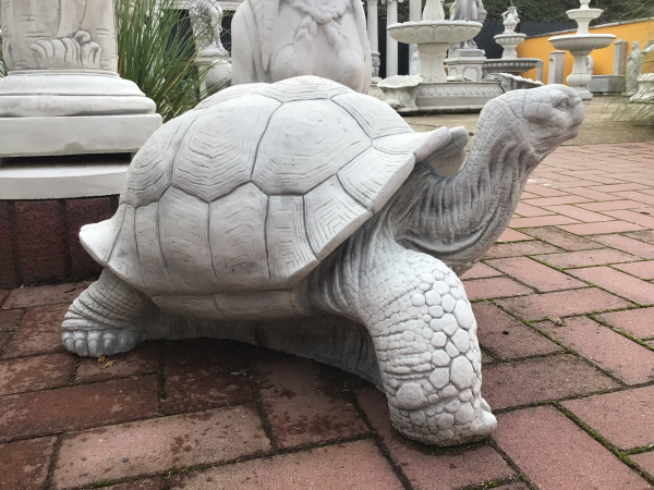 Steinfigur XXL Schildkröte, Steinguss, Statue, Gartenfigur 86 kg