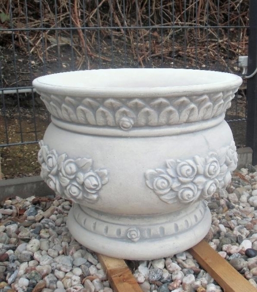 Pflanztopf, Amphore, Blumenschale, Vase, Steinkübel, Pflanzschale
