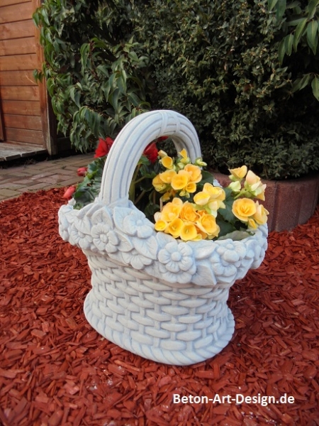 Pflanzschale, Amphore, Steinvase, Pflanztrog, Vase, Gartendekoration