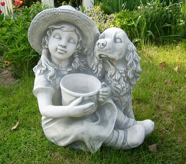 Gartenfiguren, Steinfiguren, Statuen, Skulpturen, Gartendekoration