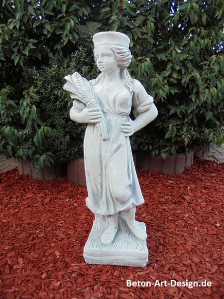 Steinfiguren Set, Gartenfiguren, Skulpturen, Statuen