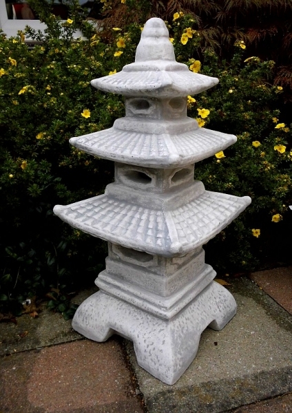 Steinlaterne, Japan Lampe, Feng Shui, Vogelhaus, Skulptur, Teehaus