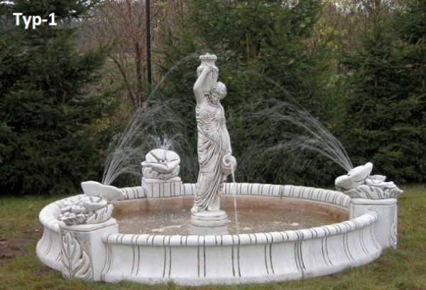 Steinbrunnen, Gartenbrunnen, Brunnen