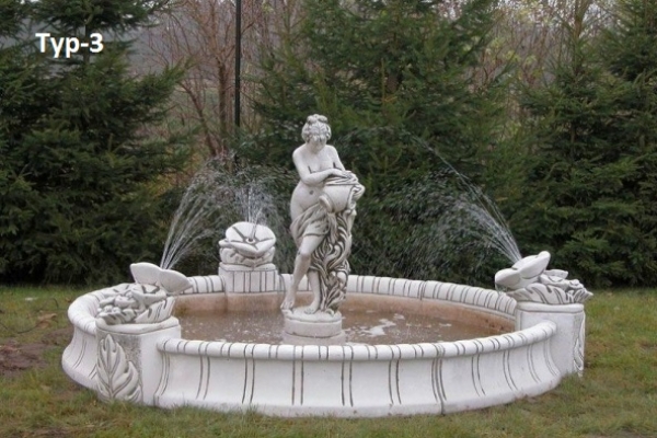 Springbrunnen, Gartenbrunnen, Steinbrunnen