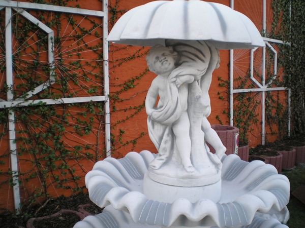 Springbrunnen, Gartenbrunnen, Steinbrunnen