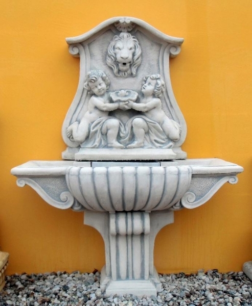 Wandbrunnen, Gartenbrunnen, Steinbrunnen