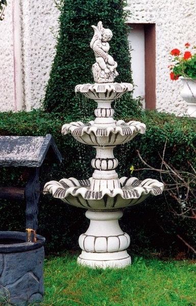 Springbrunnen, Gartenbrunnen, Steinbrunnen