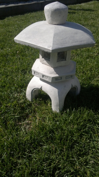 Steinlaterne, Japan Lampe, Feng Shui, Vogelhaus, Skulptur, Teehaus