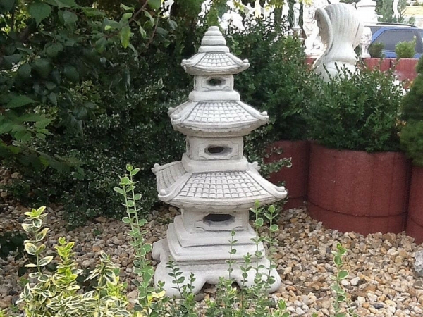 Steinlaterne, Japan Lampe, Feng Shui, Vogelhaus, Skulptur, Teehaus